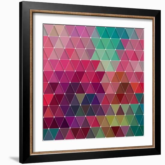 Geometric-Maksim Krasnov-Framed Premium Giclee Print