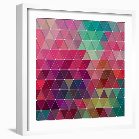 Geometric-Maksim Krasnov-Framed Premium Giclee Print