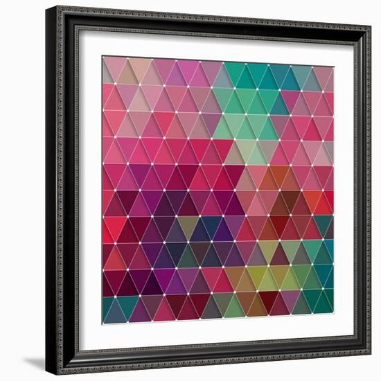 Geometric-Maksim Krasnov-Framed Premium Giclee Print