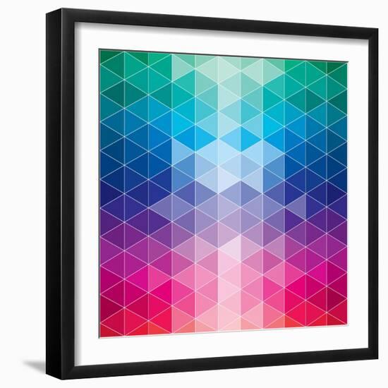 Geometric-Krushevskaya-Framed Premium Giclee Print