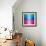 Geometric-Krushevskaya-Framed Art Print displayed on a wall