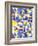 Geometrics Blue-Josefina Baumann-Framed Giclee Print