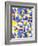 Geometrics Blue-Josefina Baumann-Framed Giclee Print