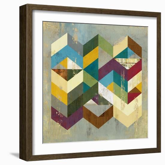 Geometrics I-Anna Polanski-Framed Art Print