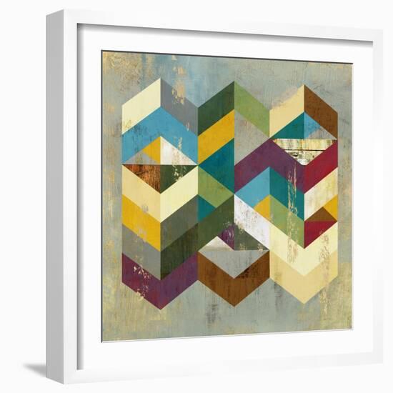 Geometrics I-Anna Polanski-Framed Art Print