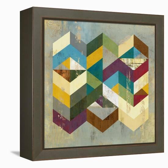 Geometrics I-Anna Polanski-Framed Stretched Canvas