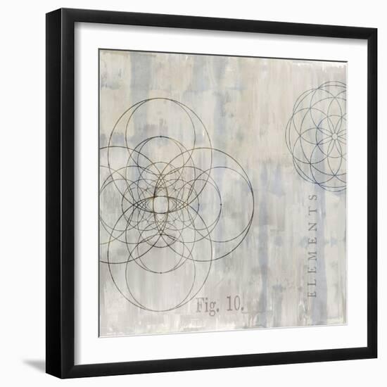 Géométrie II-Oliver Jeffries-Framed Art Print