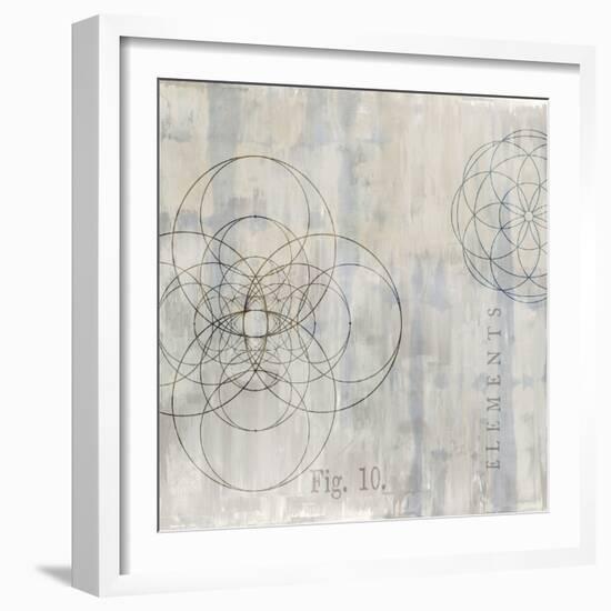 Géométrie II-Oliver Jeffries-Framed Art Print