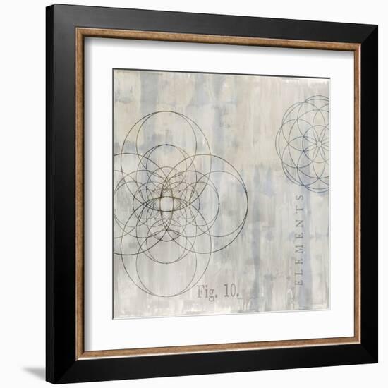 Géométrie II-Oliver Jeffries-Framed Art Print