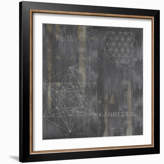 Géométrie III-Oliver Jeffries-Framed Art Print