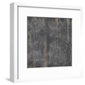 Géométrie IV-Oliver Jeffries-Framed Giclee Print