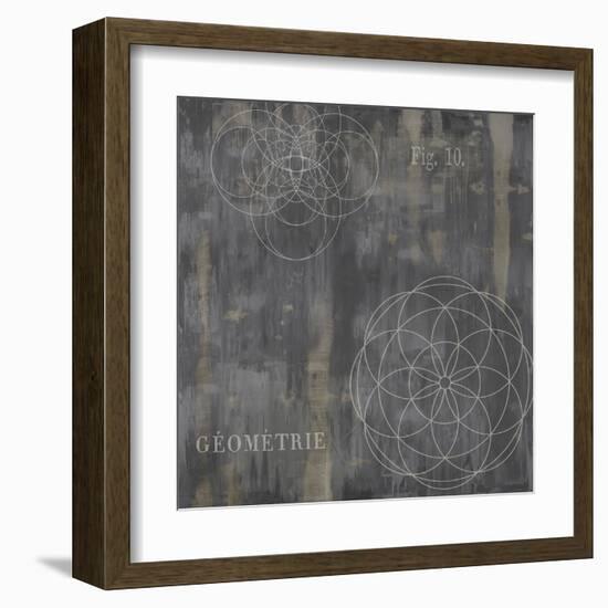 Géométrie IV-Oliver Jeffries-Framed Art Print