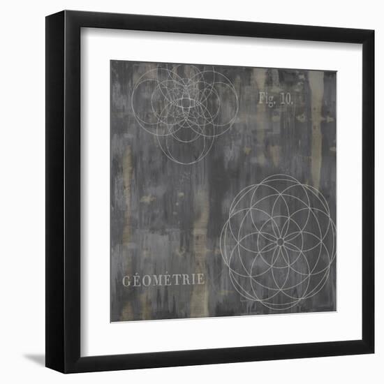 Géométrie IV-Oliver Jeffries-Framed Art Print