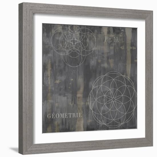 Géométrie IV-Oliver Jeffries-Framed Art Print