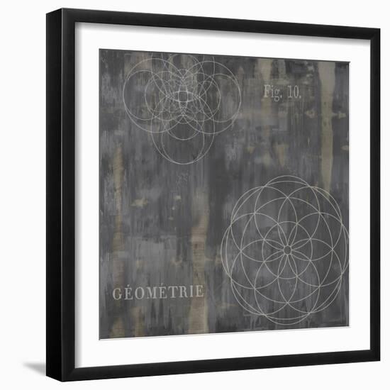 Géométrie IV-Oliver Jeffries-Framed Art Print