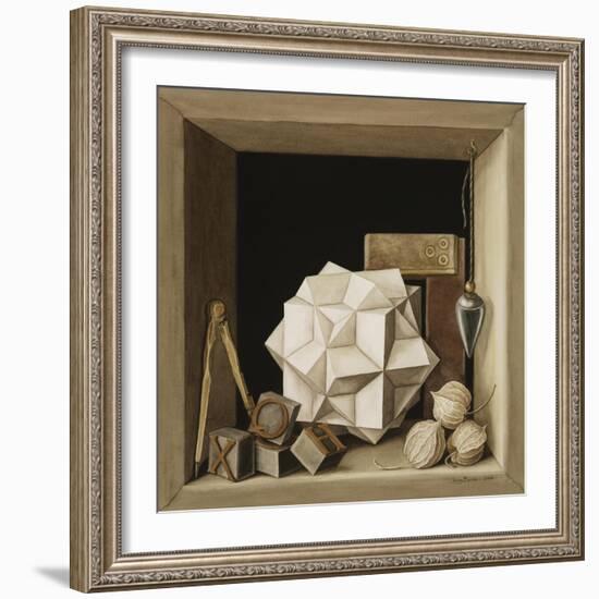 Geometry, 2004-Jenny Barron-Framed Giclee Print