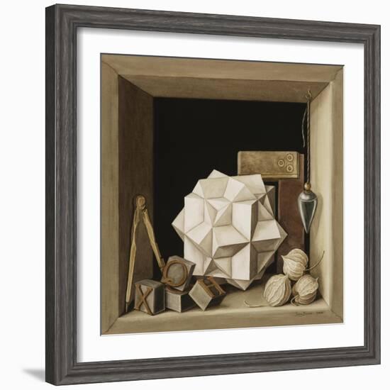 Geometry, 2004-Jenny Barron-Framed Giclee Print