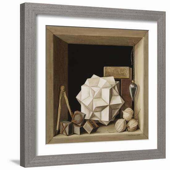 Geometry, 2004-Jenny Barron-Framed Giclee Print