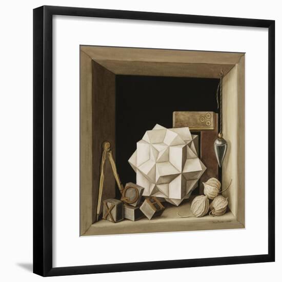 Geometry, 2004-Jenny Barron-Framed Giclee Print