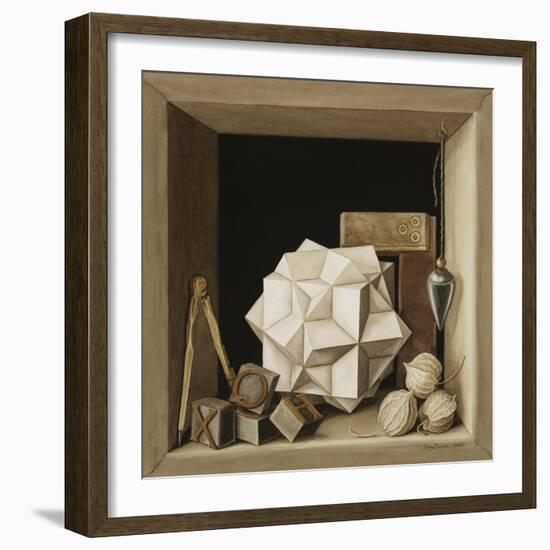 Geometry, 2004-Jenny Barron-Framed Giclee Print