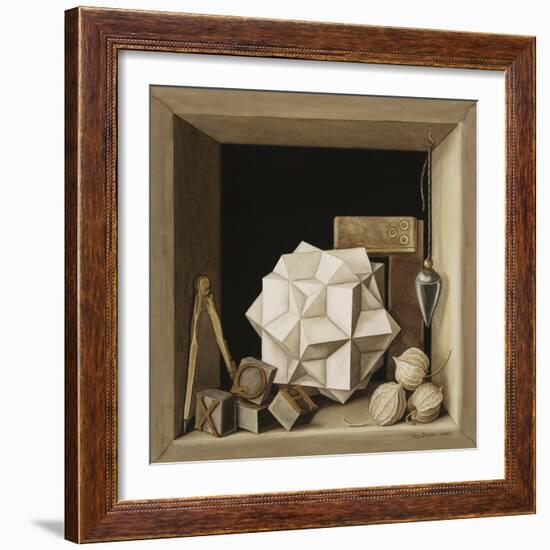 Geometry, 2004-Jenny Barron-Framed Giclee Print