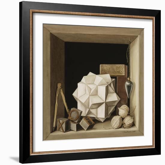 Geometry, 2004-Jenny Barron-Framed Giclee Print