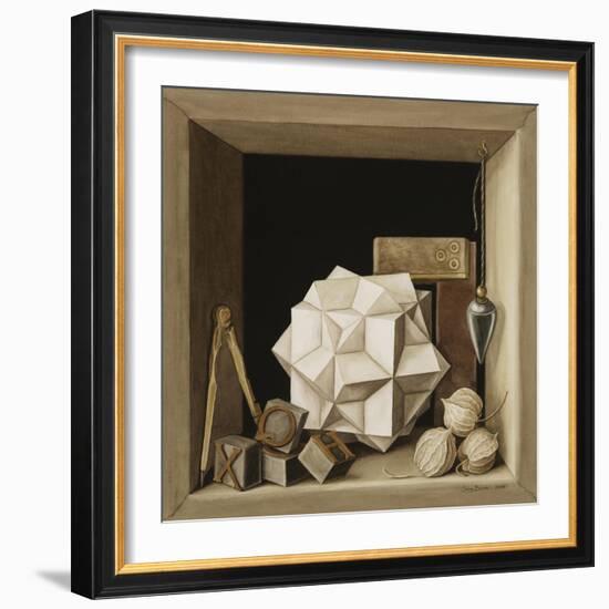 Geometry, 2004-Jenny Barron-Framed Giclee Print