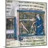 Geometry from a Collection of Scientific, Philosophical and Poetic Writings, French, 13th Century-null-Mounted Giclee Print