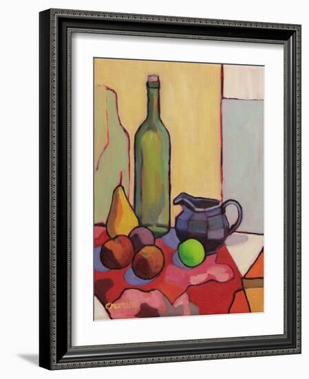 Geometry of Color, 2023 (Oil on Canvas)-Catherine J Martzloff-Framed Giclee Print