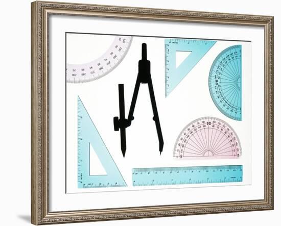 Geometry Set-Lawrence Lawry-Framed Photographic Print