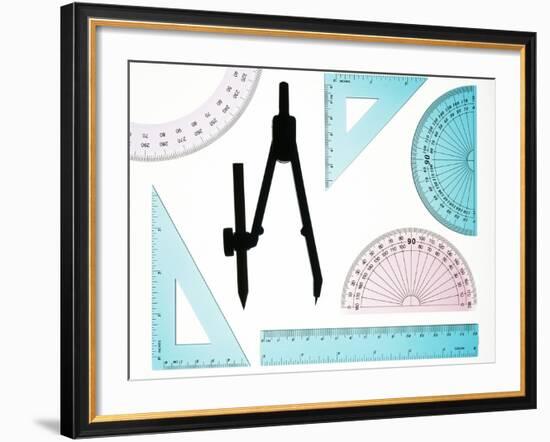 Geometry Set-Lawrence Lawry-Framed Photographic Print