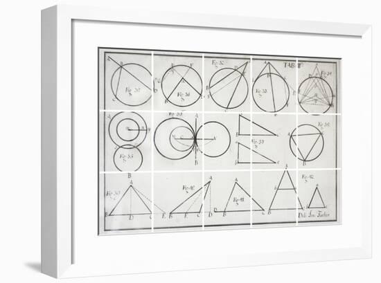 Geometry-Chris Dunker-Framed Giclee Print