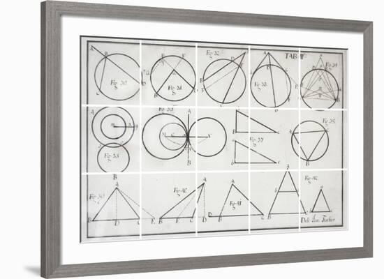 Geometry-Chris Dunker-Framed Giclee Print