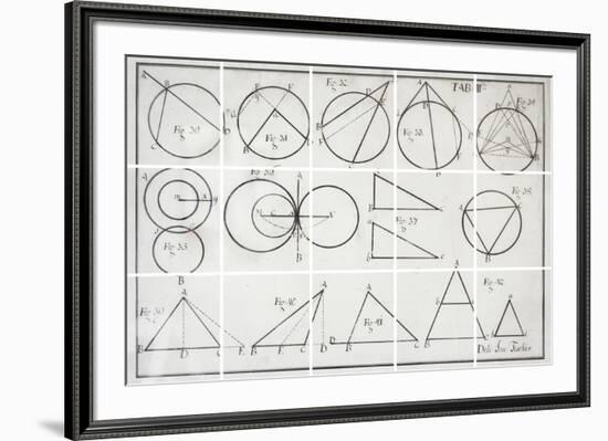 Geometry-Chris Dunker-Framed Giclee Print