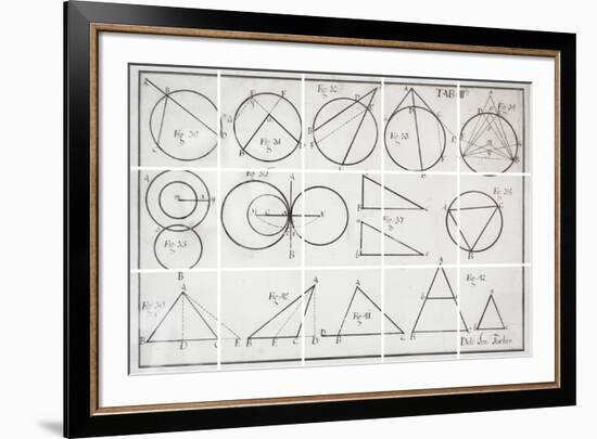 Geometry-Chris Dunker-Framed Giclee Print