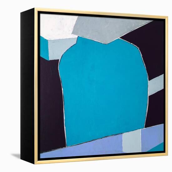 Geometry-Hyunah Kim-Framed Stretched Canvas