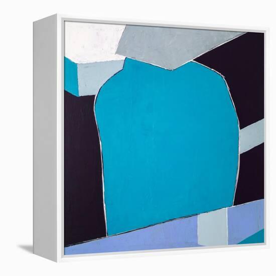 Geometry-Hyunah Kim-Framed Stretched Canvas