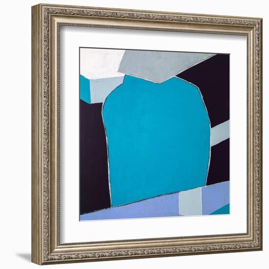 Geometry-Hyunah Kim-Framed Art Print