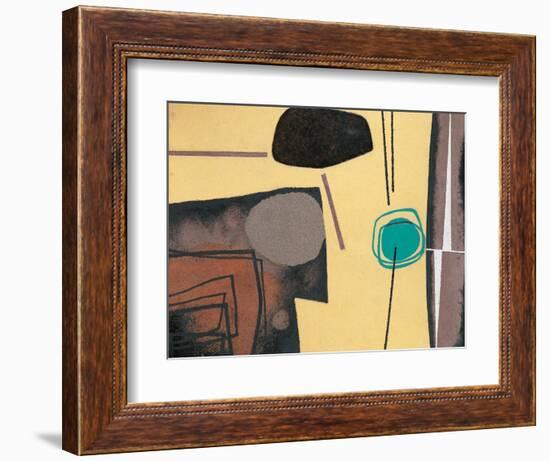 Geoplastic Composition-Enrico Prampolini-Framed Giclee Print