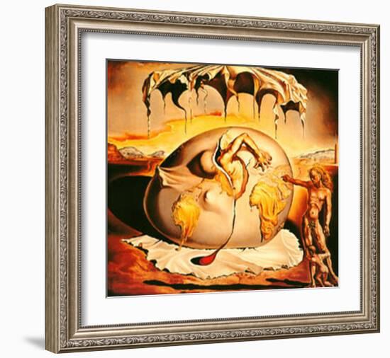 Geopoliticus Child-Salvador Dalí-Framed Art Print