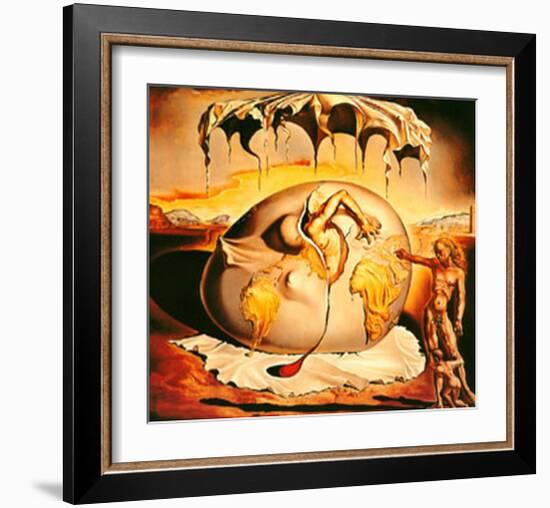 Geopoliticus Child-Salvador Dalí-Framed Art Print