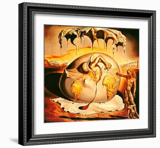 Geopoliticus Child-Salvador Dalí-Framed Art Print