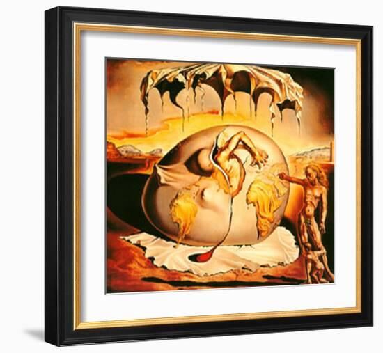 Geopoliticus Child-Salvador Dalí-Framed Art Print