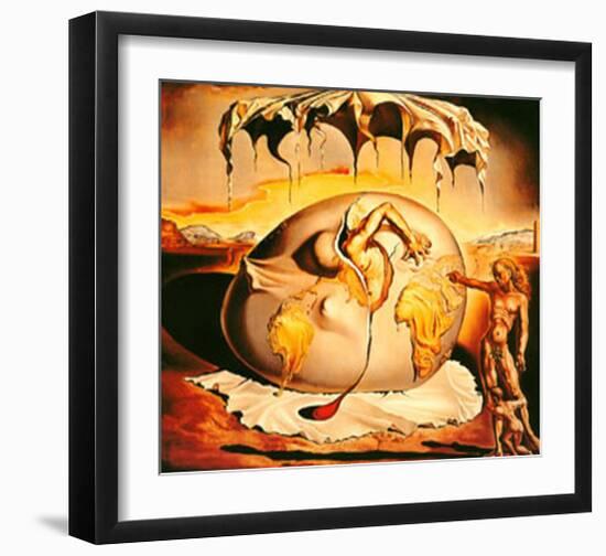 Geopoliticus Child-Salvador Dalí-Framed Art Print
