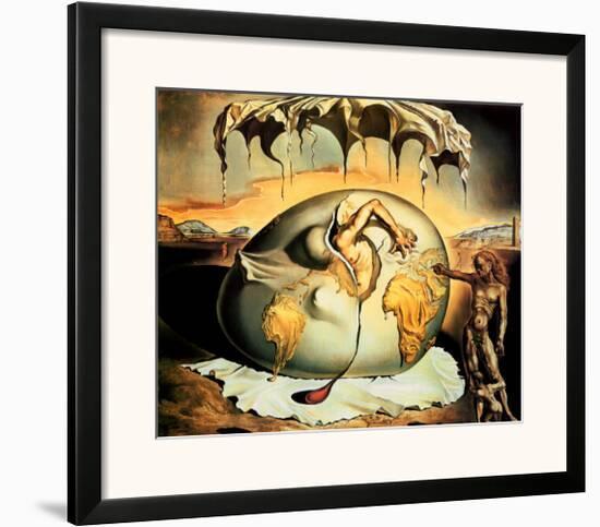 Geopoliticus Child-Salvador Dalí-Framed Art Print