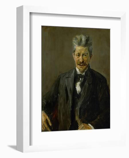 Georg Brandes (1842-1927), Danish Art Critic, 1902-Max Liebermann-Framed Giclee Print