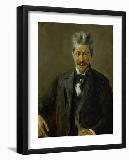 Georg Brandes (1842-1927), Danish Art Critic, 1902-Max Liebermann-Framed Giclee Print