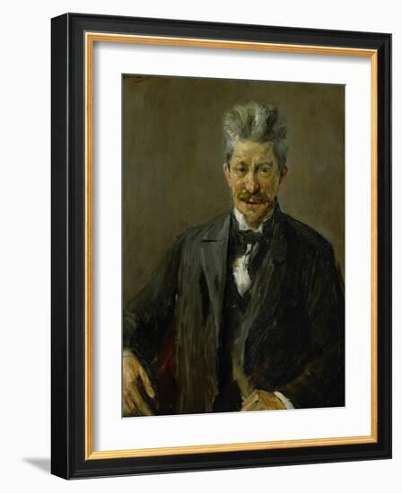 Georg Brandes (1842-1927), Danish Art Critic, 1902-Max Liebermann-Framed Giclee Print