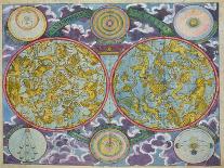 Celestial Map of the Planets-Georg Christoph Eimmart II-Giclee Print