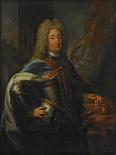 Portrait of the King Frederick I of Sweden (1676-175)-Georg Engelhard Schroeder-Giclee Print